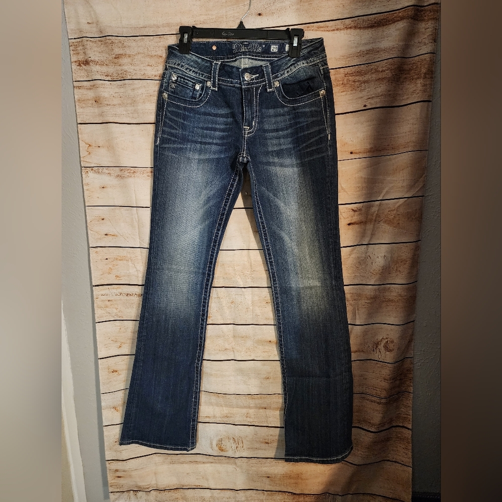 Miss Me Women's Dark Blue Boot Cut Jeans